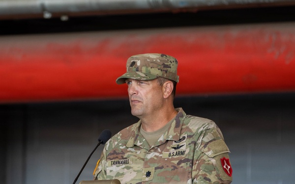 1-111th General Support Aviation Battalion Holds Departure Ceremony
