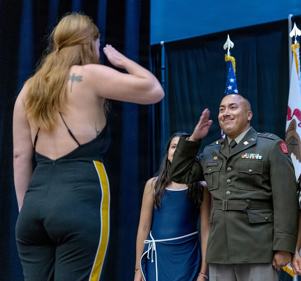 Illinois Army National Guard Officer Candidate School Graduates 22 Leaders