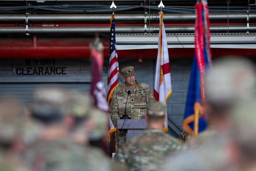1-111th General Support Aviation Battalion Holds Departure Ceremony