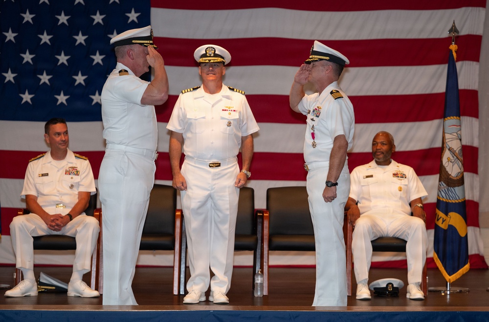Naval Support Activity Charleston holds change of command ceremony