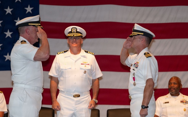 Naval Support Activity Charleston holds change of command ceremony