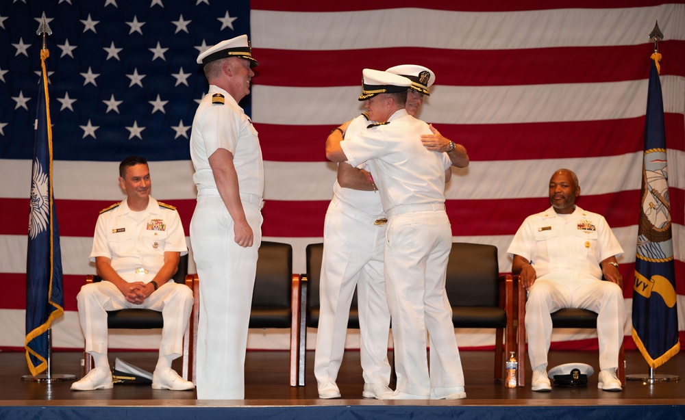 Naval Support Activity Charleston holds change of command ceremony