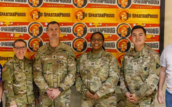 Soldiers Pose for Photo