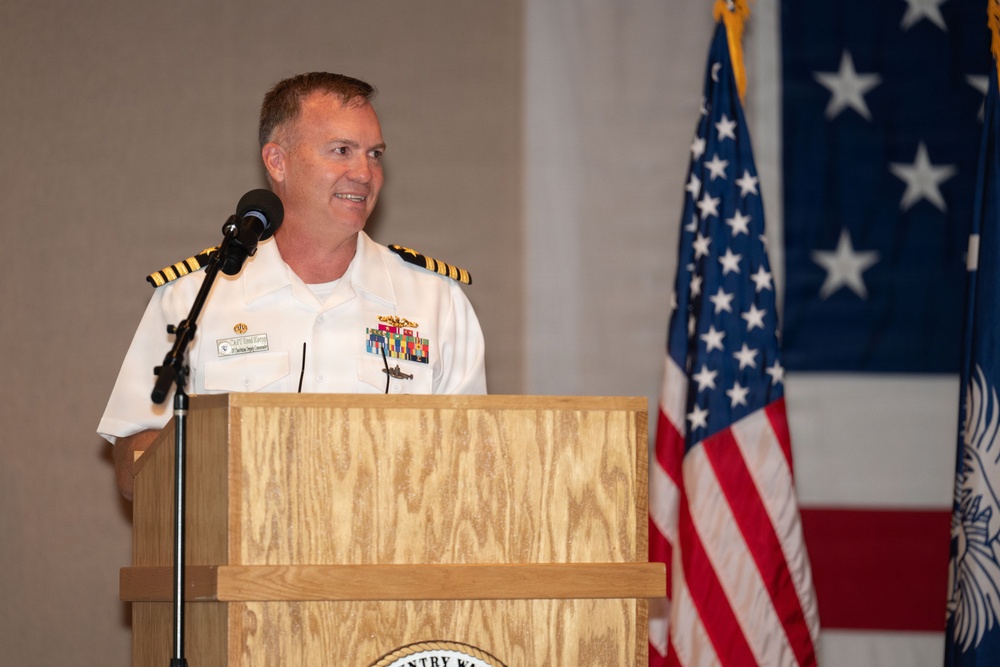 Naval Support Activity Charleston holds change of command ceremony