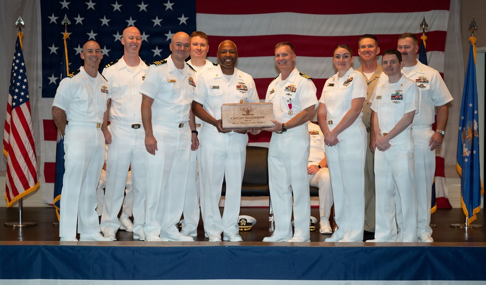 Naval Support Activity Charleston holds change of command ceremony