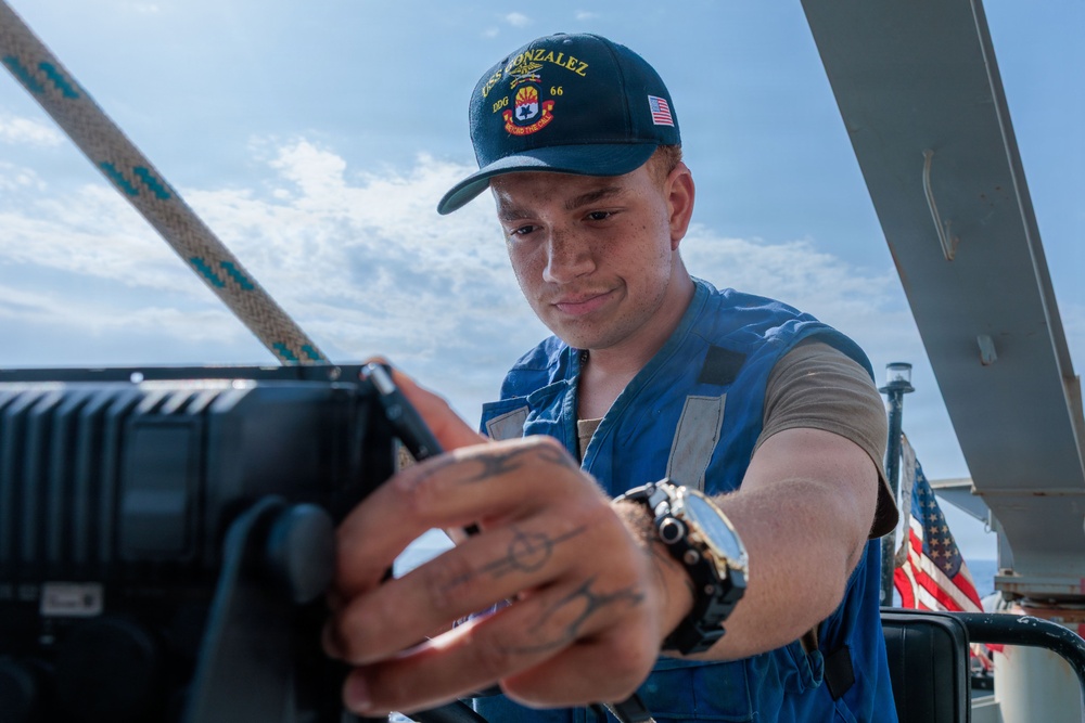 Routine Operations aboard USS Gonzalez