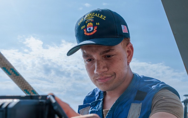 Routine Operations aboard USS Gonzalez