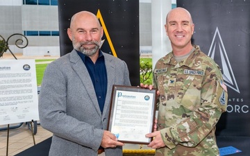 Space Systems Command Celebrates Five Year Anniversary at Los Angeles Air Force Base Headquarters