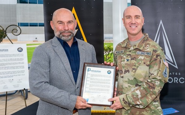 Space Systems Command Celebrates Five Year Anniversary at Los Angeles Air Force Base Headquarters