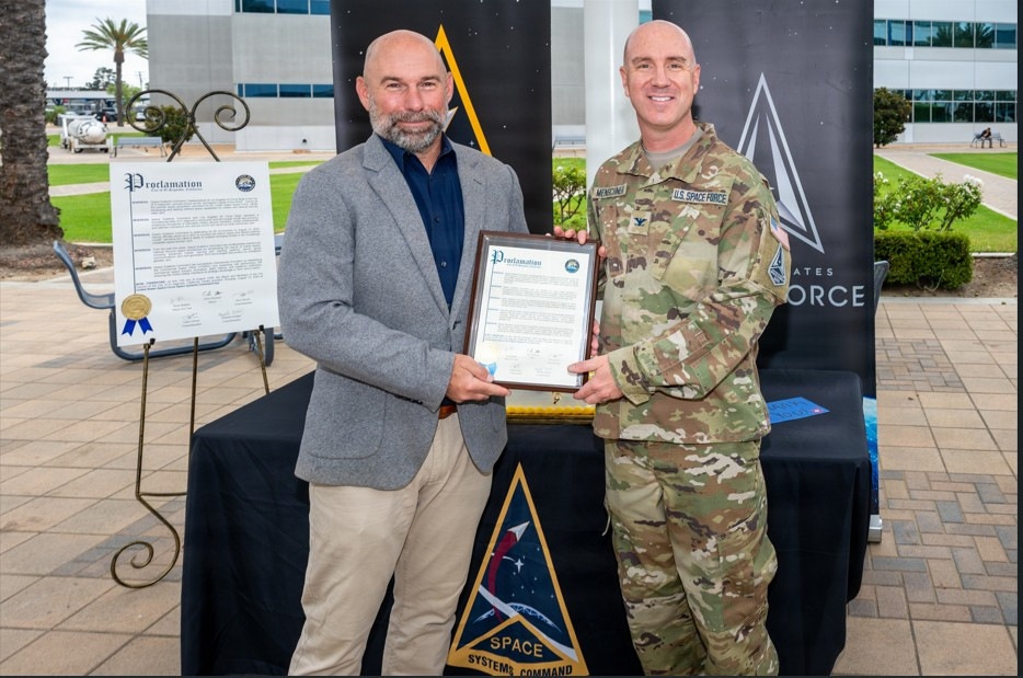 Space Systems Command Celebrates Five Year Anniversary at Los Angeles Air Force Base Headquarters