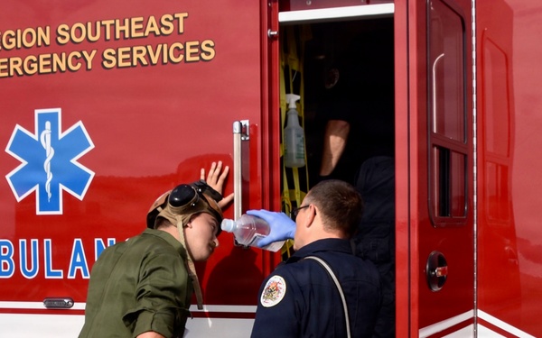 NAS Jacksonville Emergency Services and Environmental Team Hold Chemical Spill Drill