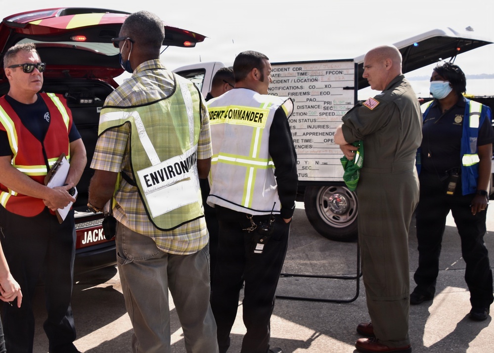 NAS Jacksonville Emergency Services and Environmental Team Hold Chemical Spill Drill
