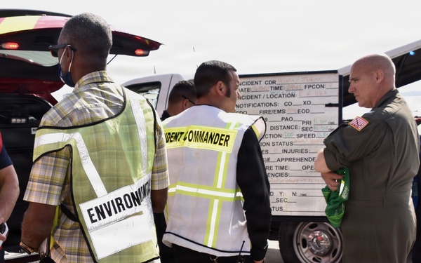 NAS Jacksonville Emergency Services and Environmental Team Hold Chemical Spill Drill