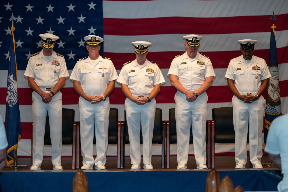 Naval Support Activity Charleston holds change of command ceremony