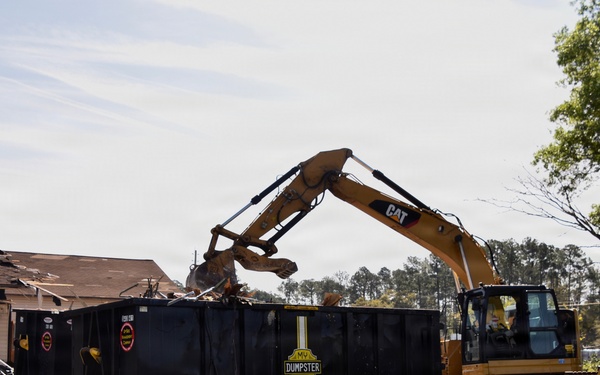 Saying goodbye to the old Fleet and Family Support Center Building