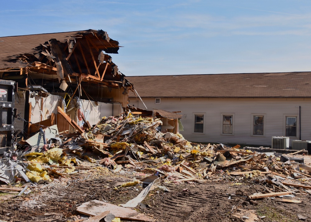 Saying goodbye to the old Fleet and Family Support Center Building