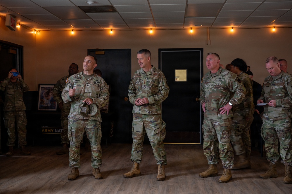 Nordhaus visits Virginia National Guardsmen