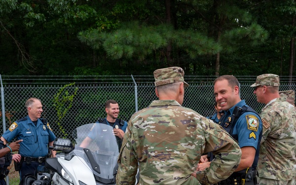 Nordhaus visits Virginia National Guardsmen