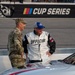 Nordhaus represents National Guard at NASCAR Cook Out 400