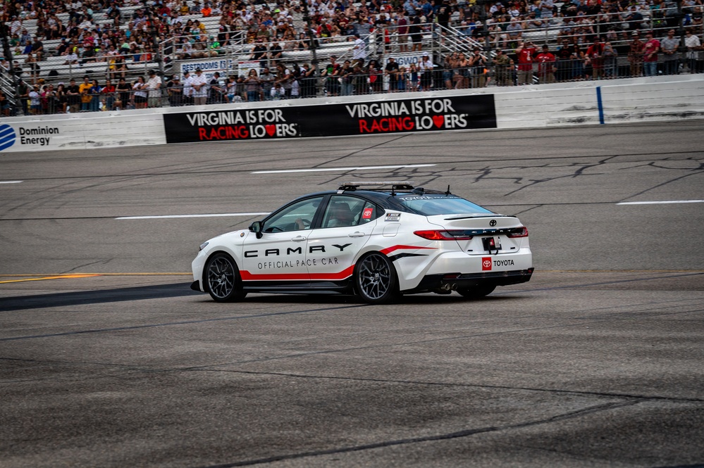Nordhaus represents National Guard at NASCAR Cook Out 400
