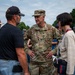 Nordhaus represents National Guard at NASCAR Cook Out 400