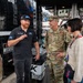 Nordhaus represents National Guard at NASCAR Cook Out 400