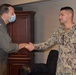 NAS Jacksonville Commanding Officer surprised Sailors today by promoting them through the Meritorious Advancement Program