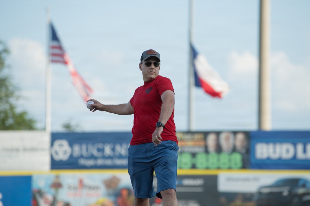 149th Fighter Wing at San Antonio Missions Game
