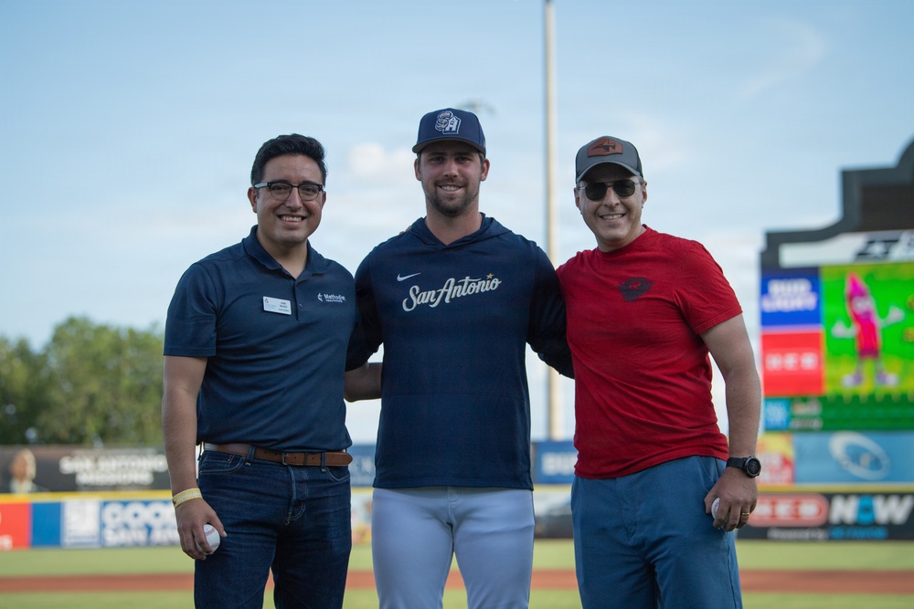 149th Fighter Wing at San Antonio Missions Game