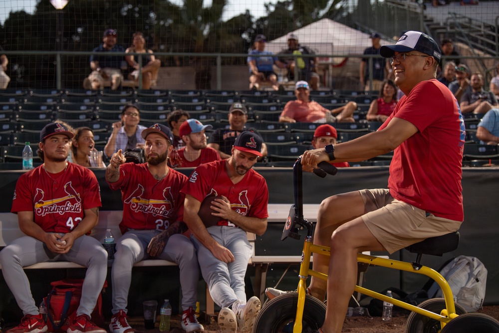 149th Fighter Wing at San Antonio Missions Game