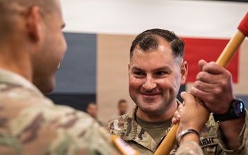 First Sgt. Rich Kastor assumes senior enlisted post at Charlie Battery