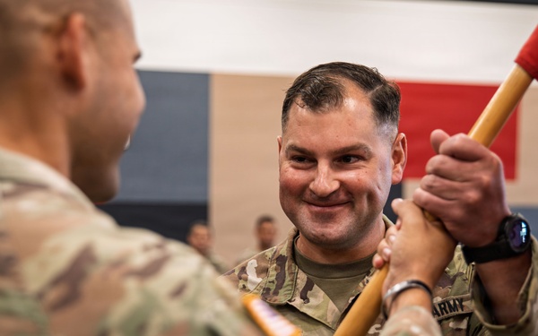 First Sgt. Rich Kastor assumes senior enlisted post at Charlie Battery