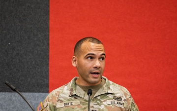 New commander, Capt. Rodrick Ortiz, takes charge of field artillery unit in Queens, N.Y.