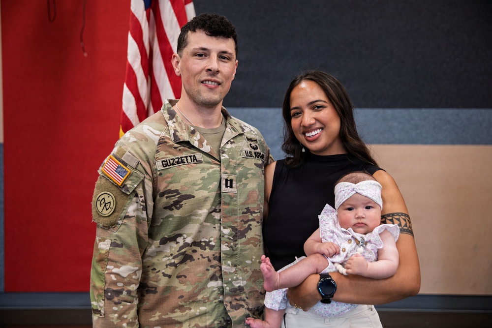 C Battery, 1-258th Field Artillery Change of Command