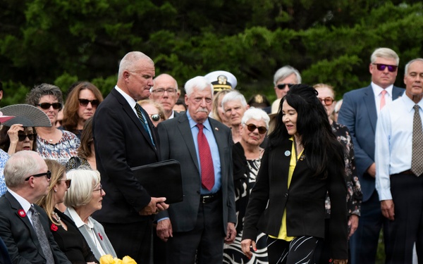 Full Military Funeral Honors with Escort are Conducted for U.S. Army Gen. David Maddox in Section 34