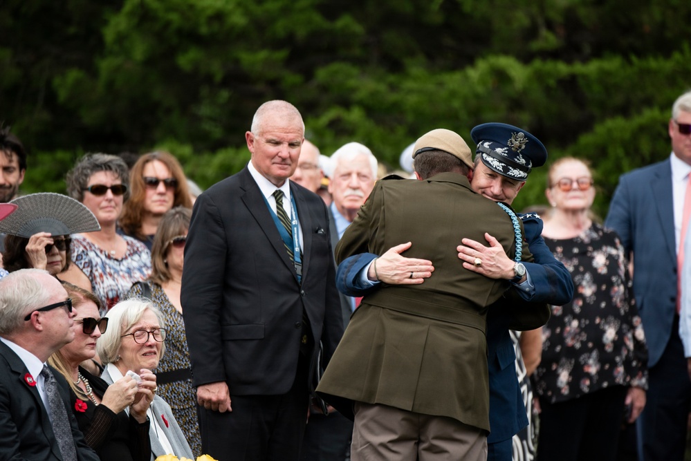 Full Military Funeral Honors with Escort are Conducted for U.S. Army Gen. David Maddox in Section 34