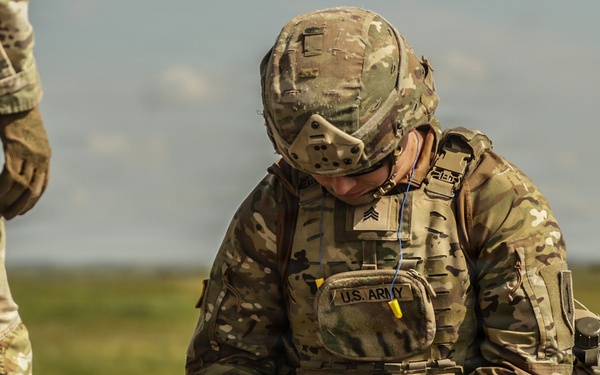 977th Military Police Company conducts weapons qualification