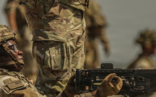 977th Military Police Company conducts weapons qualification