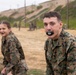 HQ Bn., 1st MARDIV participate in MCMAP event after conditioning hike