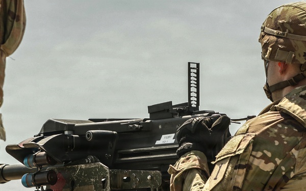 977th Military Police Company conducts weapons qualification