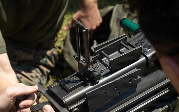 2nd Marine Logistics Group Incidental Machine Gun Operator Course
