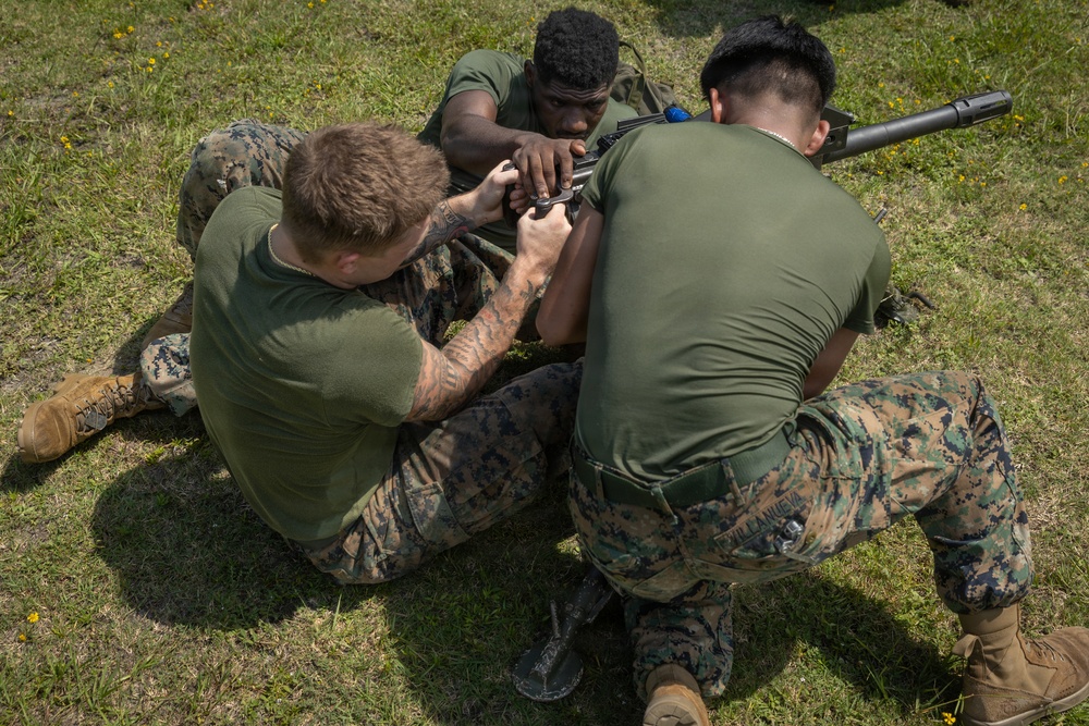 2nd Marine Logistics Group Incidental Machine Gun Operator Course
