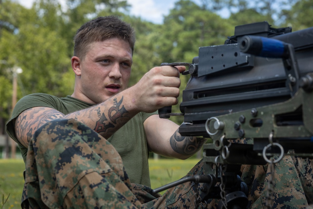 2nd Marine Logistics Group Incidental Machine Gun Operator Course
