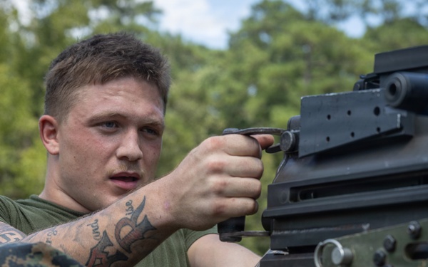 2nd Marine Logistics Group Incidental Machine Gun Operator Course