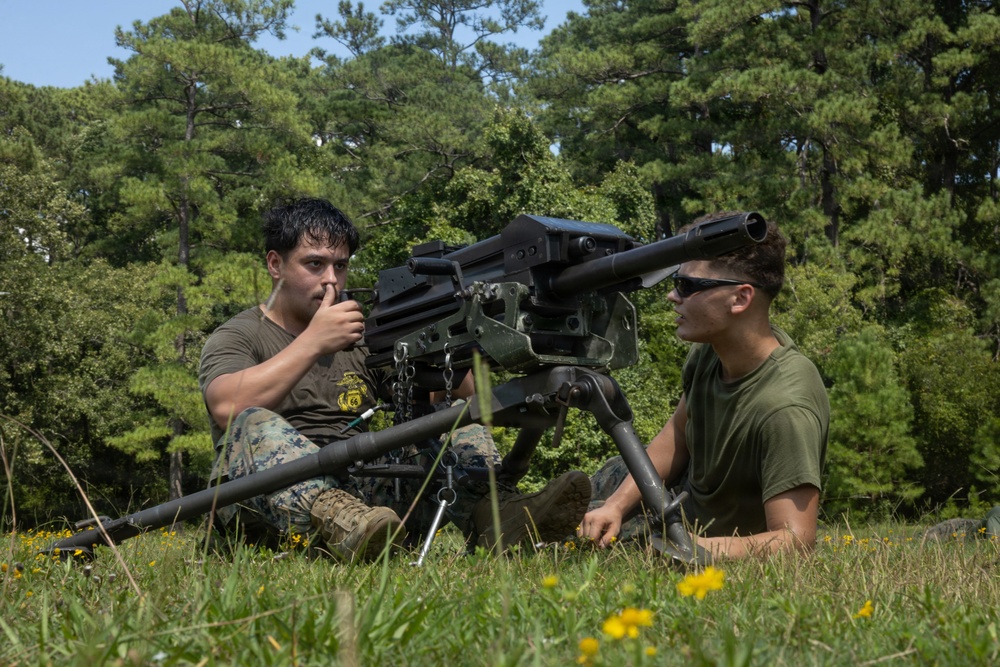 2nd Marine Logistics Group Incidental Machine Gun Operator Course