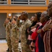 Soldiers Salute during National Anthem