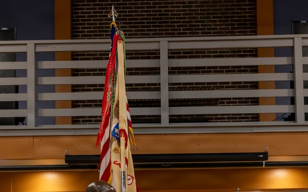 Commander Passes Colors to CSM