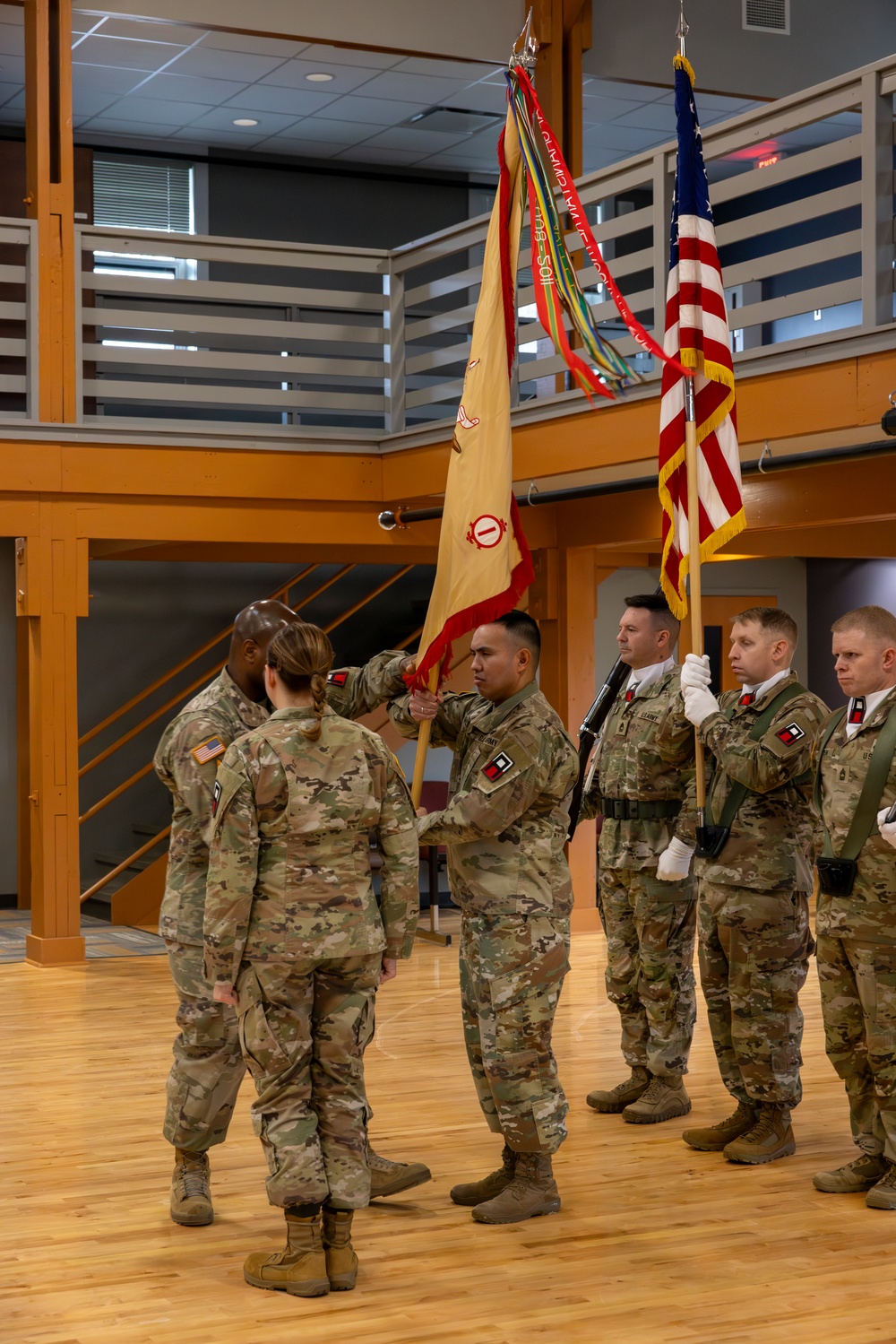 CSM Passes Colors to Steward