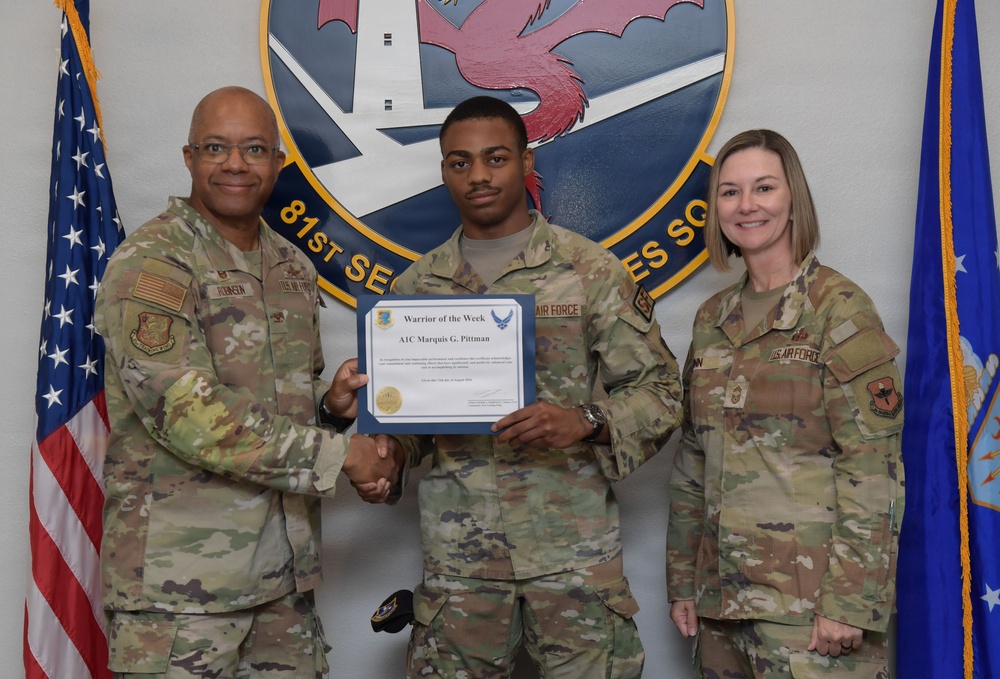 Warrior of the Week: Pittman