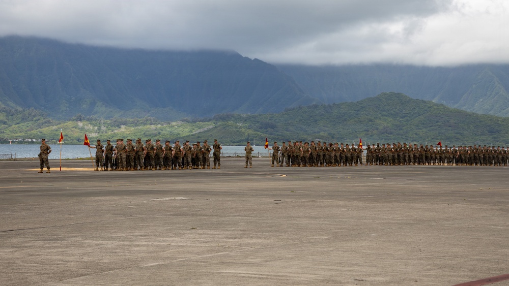MARFORPAC hosts change of command ceremony